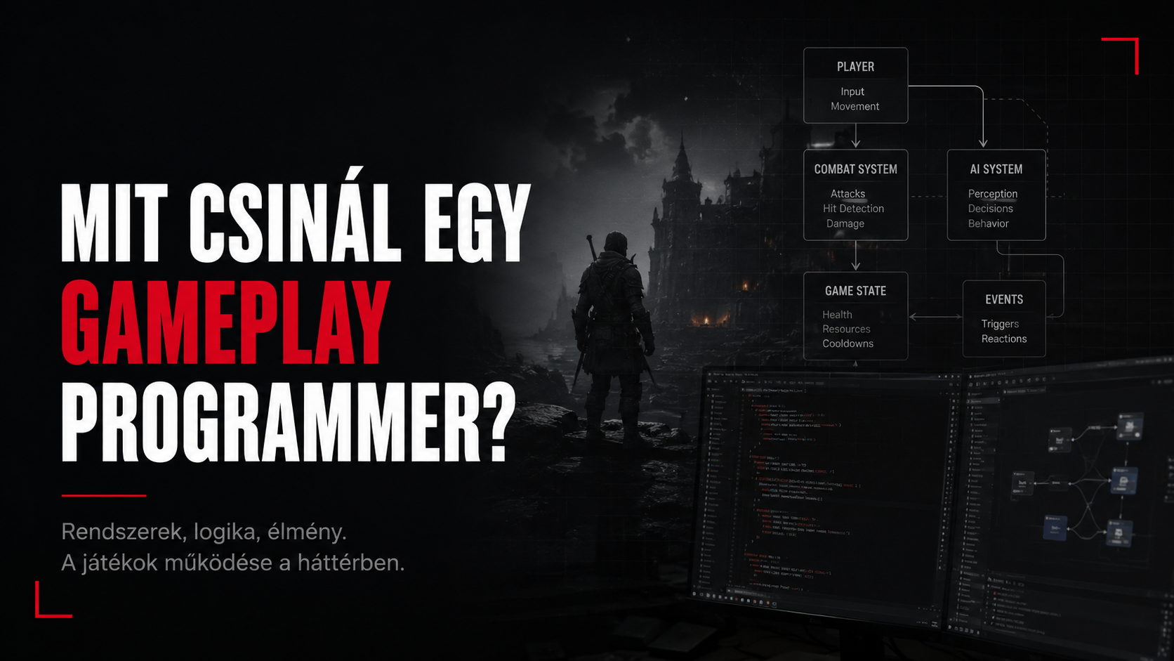 Mit csinál valójában egy Gameplay Programmer?