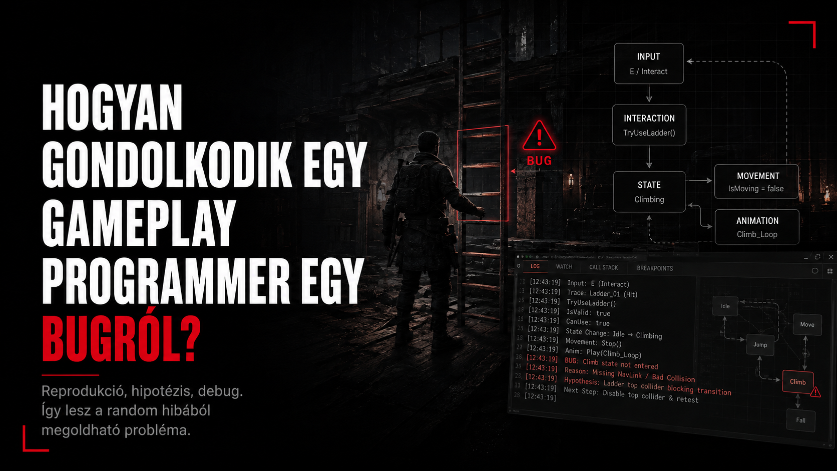 Hogyan gondolkodik egy Gameplay Programmer egy bugról?